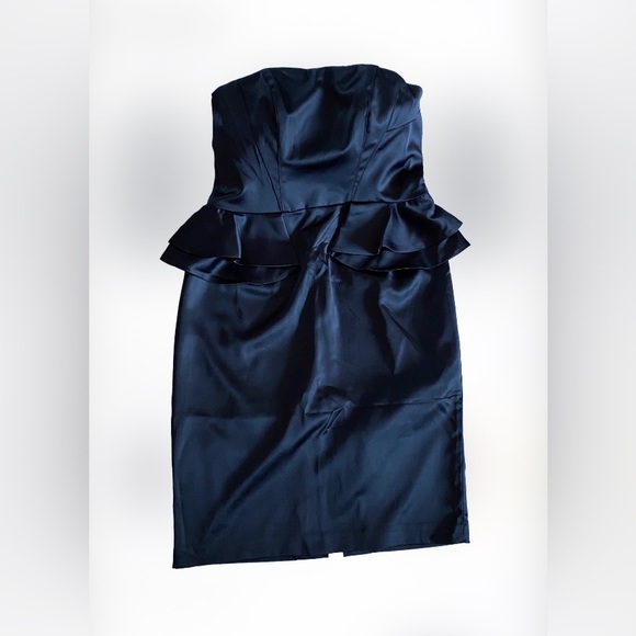 NEW Satin Cocktail Party, Wedding, Prom Tube Dress size 8 - Picture 2 of 7